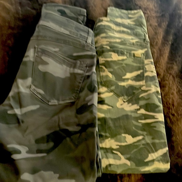 Two pair camo  skinny jeans. Size 2 I only wore once. Fits true to size. Bundle - Picture 5 of 5